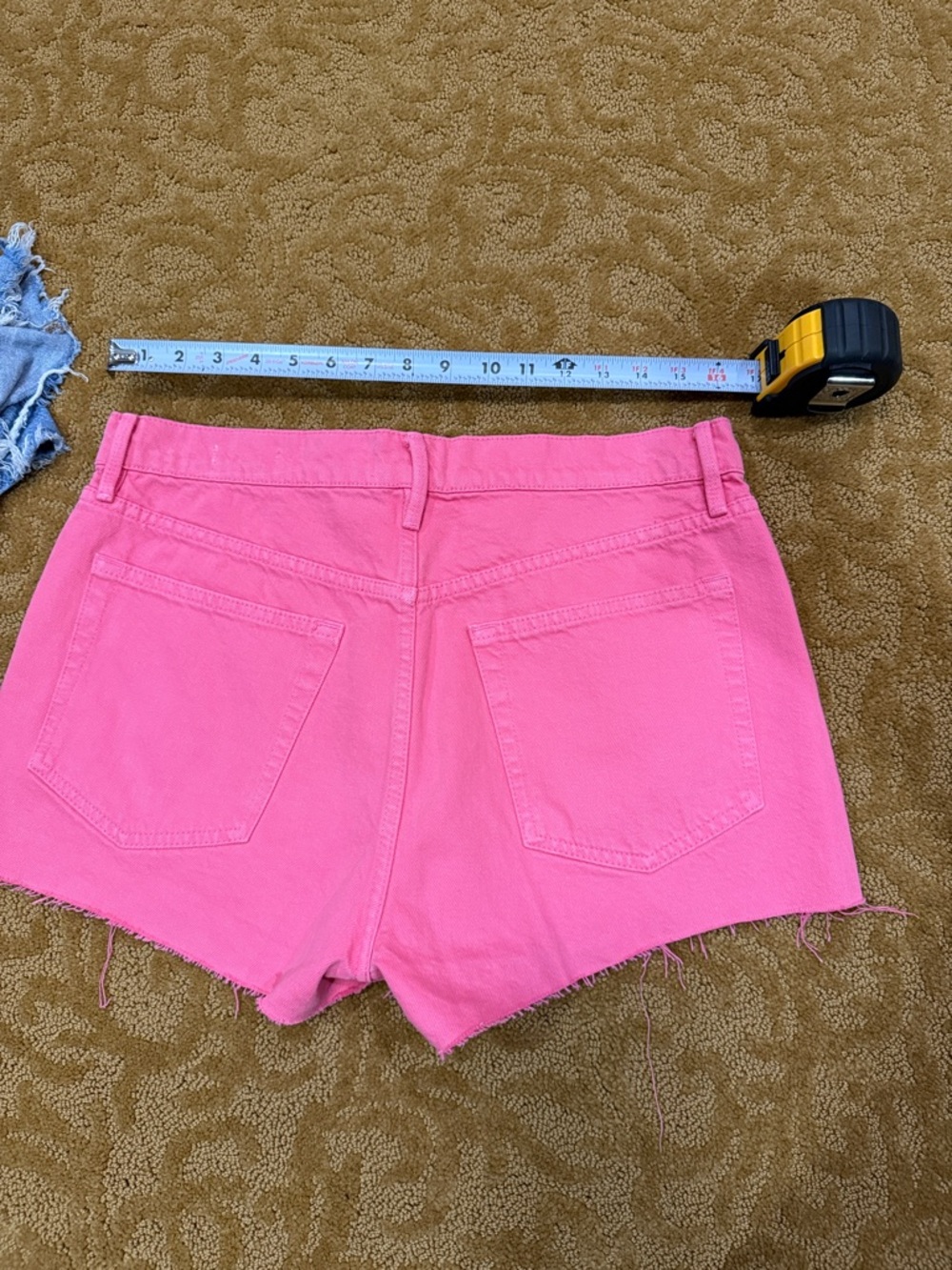 Frame jeans, hot pink denim shorts. Size 30. NWOT